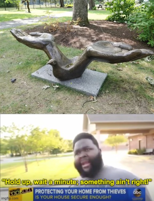 image tagged in hold up wait a minute something aint right | made w/ Imgflip meme maker