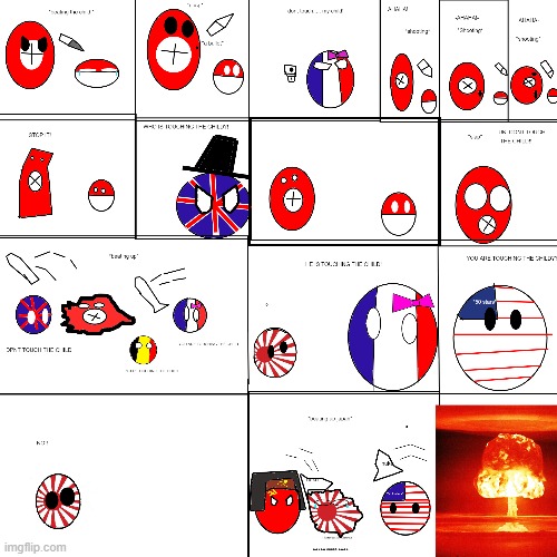 DONT TOUCH POLAND | image tagged in ww2,countryballs,dont touch thte child | made w/ Imgflip meme maker