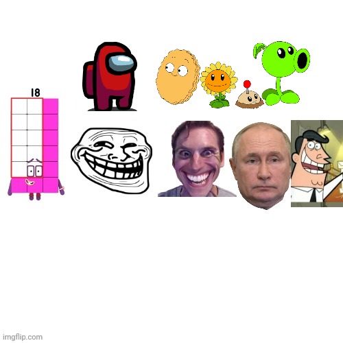 Group two characters | image tagged in group,two,characters | made w/ Imgflip meme maker