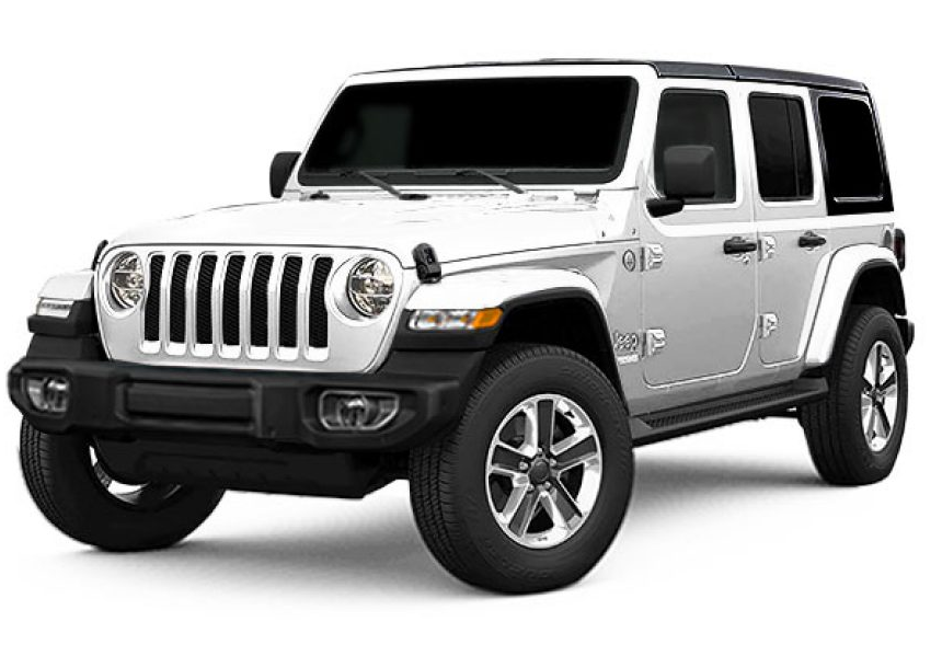 White Jeep Blank Meme Template