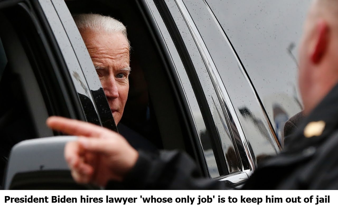 Via Sky News Australia: President Biden hires lawyer 'whose only job' is to keep him out of jail | image tagged in joe biden worries,impeachment is coming,sad joe biden,lets go brandon,fuck joe biden,lgbfjb | made w/ Imgflip meme maker