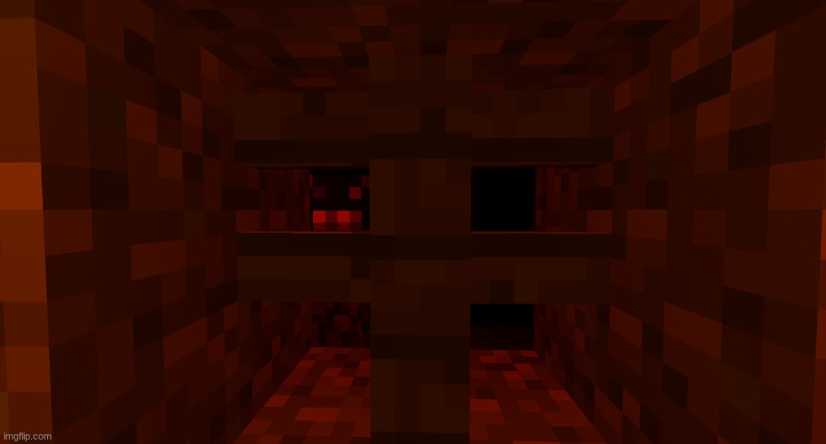 Minecraft spider looking through fence | image tagged in minecraft spider looking through fence | made w/ Imgflip meme maker