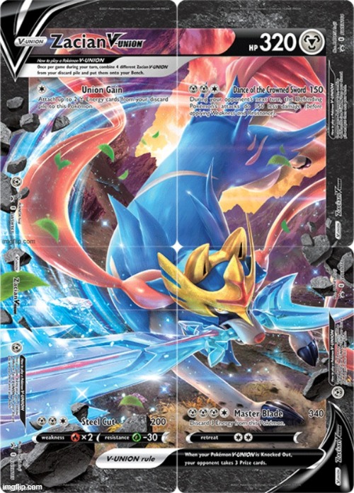 Look at this bad boy I found on the official pokemon website! | image tagged in zacian | made w/ Imgflip meme maker