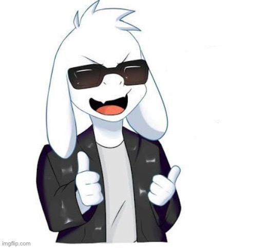 Cool Asriel | image tagged in cool asriel | made w/ Imgflip meme maker
