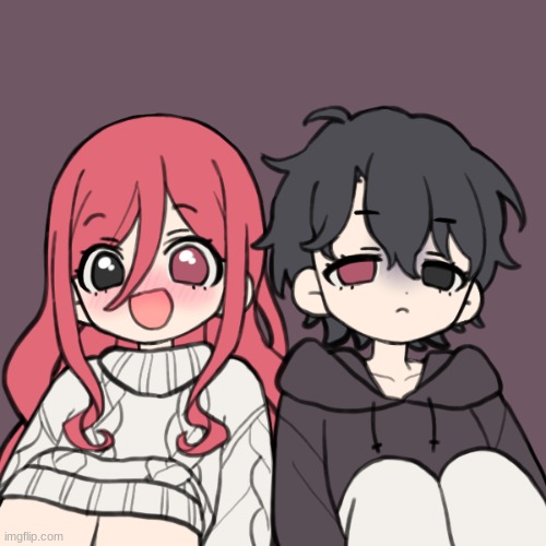 Rin and Riot in picrew (Updated) | made w/ Imgflip meme maker