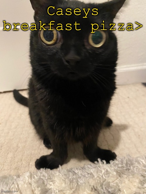 Jinx <3 | Caseys breakfast pizza> | image tagged in jinx 3 | made w/ Imgflip meme maker