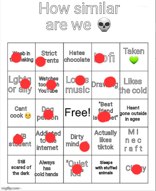 Random bingo | image tagged in idk,bored | made w/ Imgflip meme maker