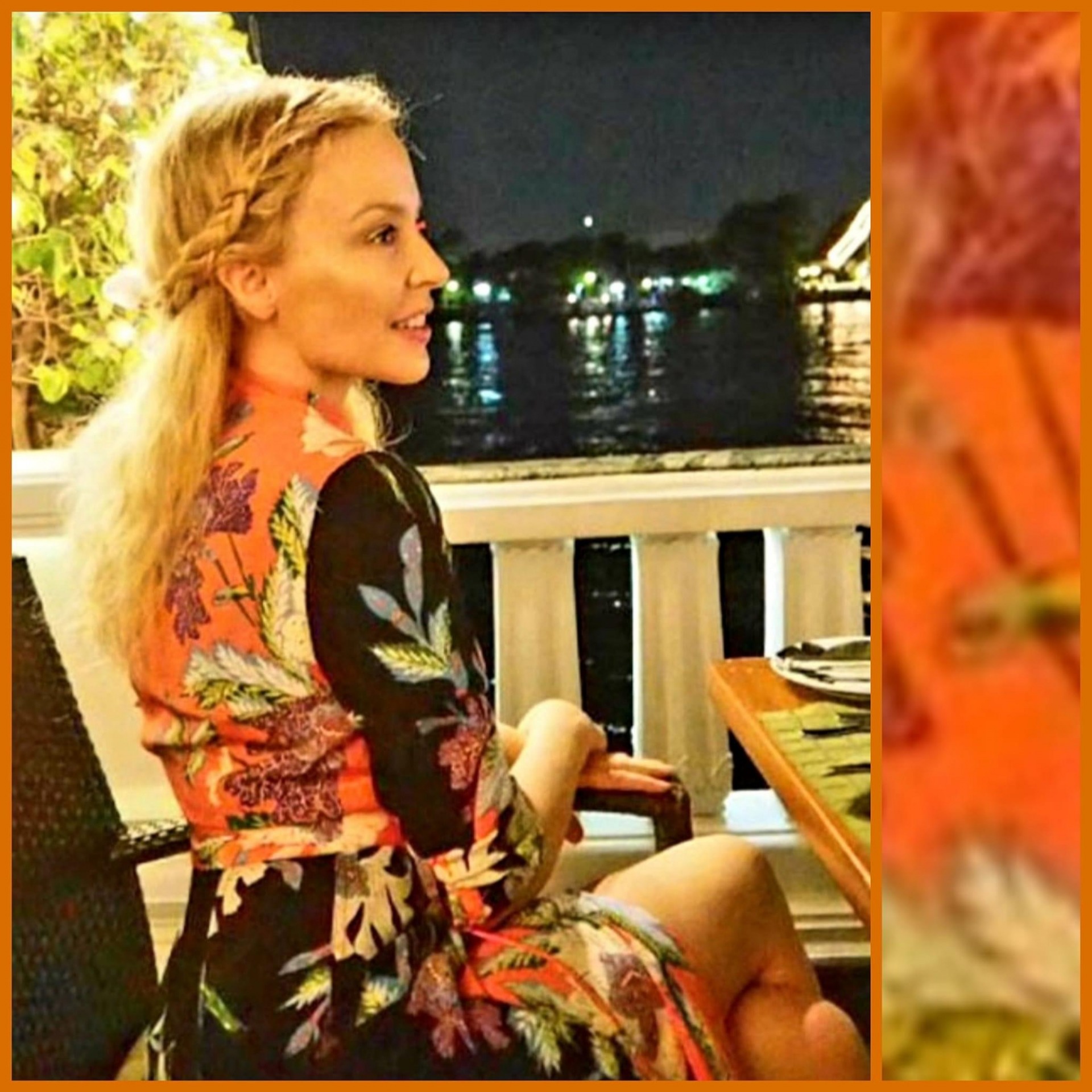 Kylie balcony Blank Meme Template