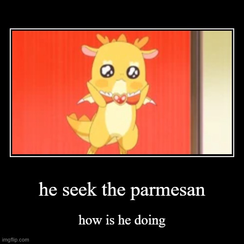 mem-mem seeking the parmesan in yui's organs | image tagged in funny | made w/ Imgflip demotivational maker