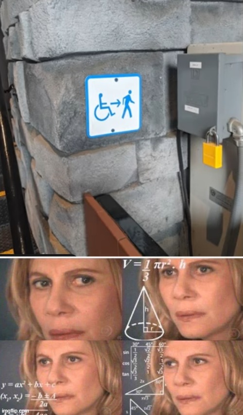 I'm not sure what does that sign mean | image tagged in julia roberts math | made w/ Imgflip meme maker