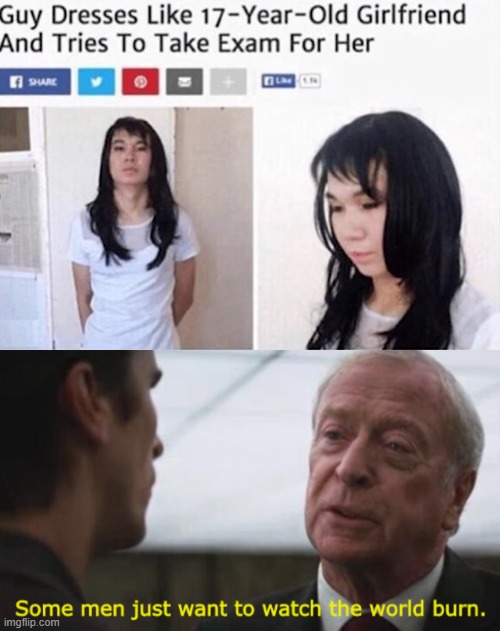 image tagged in some men just want to watch the world burn | made w/ Imgflip meme maker