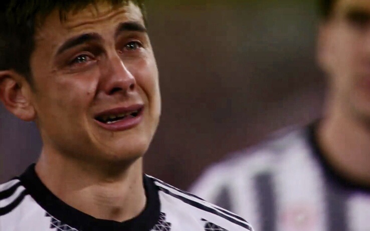 High Quality Crying Dybala Baitman Blank Meme Template