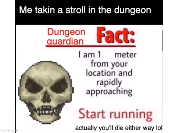 when you forgor to kill skeletron. | image tagged in terraria,memes | made w/ Imgflip meme maker