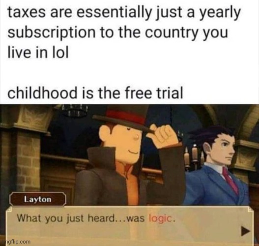 Logic | image tagged in phoenix wright,ace attorney,professor | made w/ Imgflip meme maker