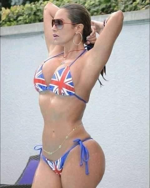 Jennifer Lopez British bikini Blank Meme Template