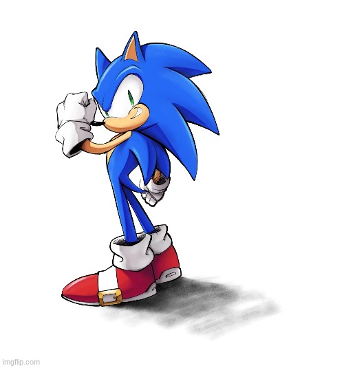 Sonic | image tagged in sonic the hedgehog,sonic art | made w/ Imgflip meme maker