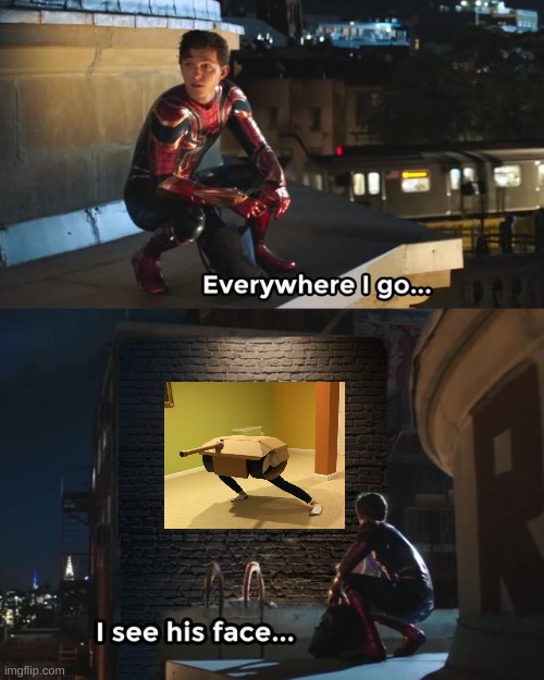 Everywhere I go I see his face | image tagged in everywhere i go i see his face | made w/ Imgflip meme maker
