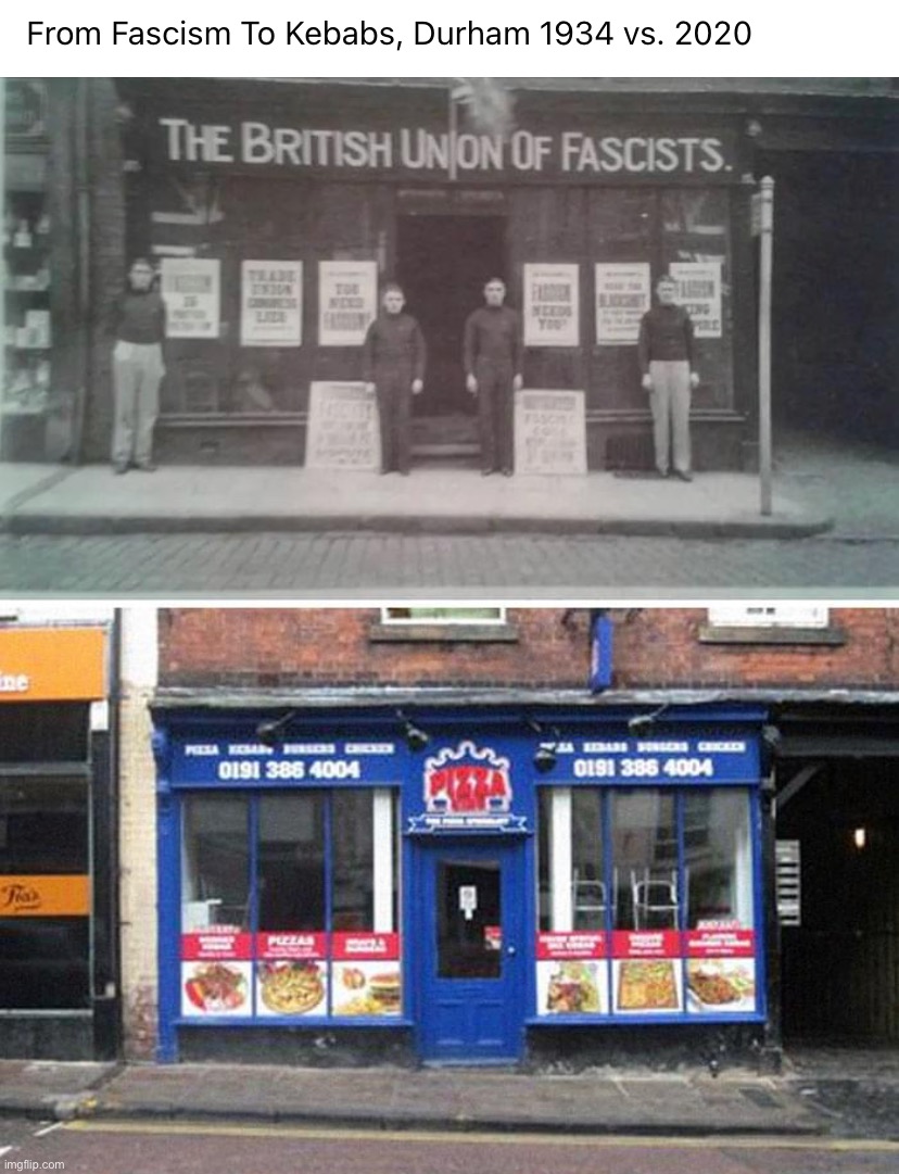 Fascism to kebabs | image tagged in fascism to kebabs | made w/ Imgflip meme maker