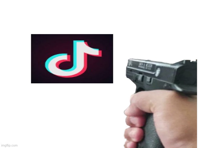 Die tik tok | image tagged in i will shoot you | made w/ Imgflip meme maker