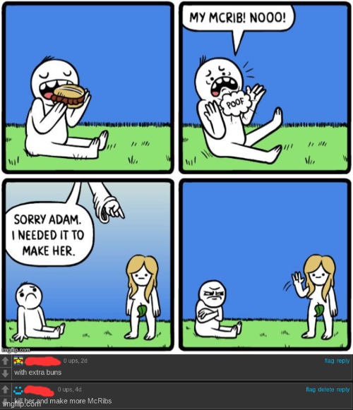 oh god... | image tagged in comics,dark humor,cursed comments | made w/ Imgflip meme maker