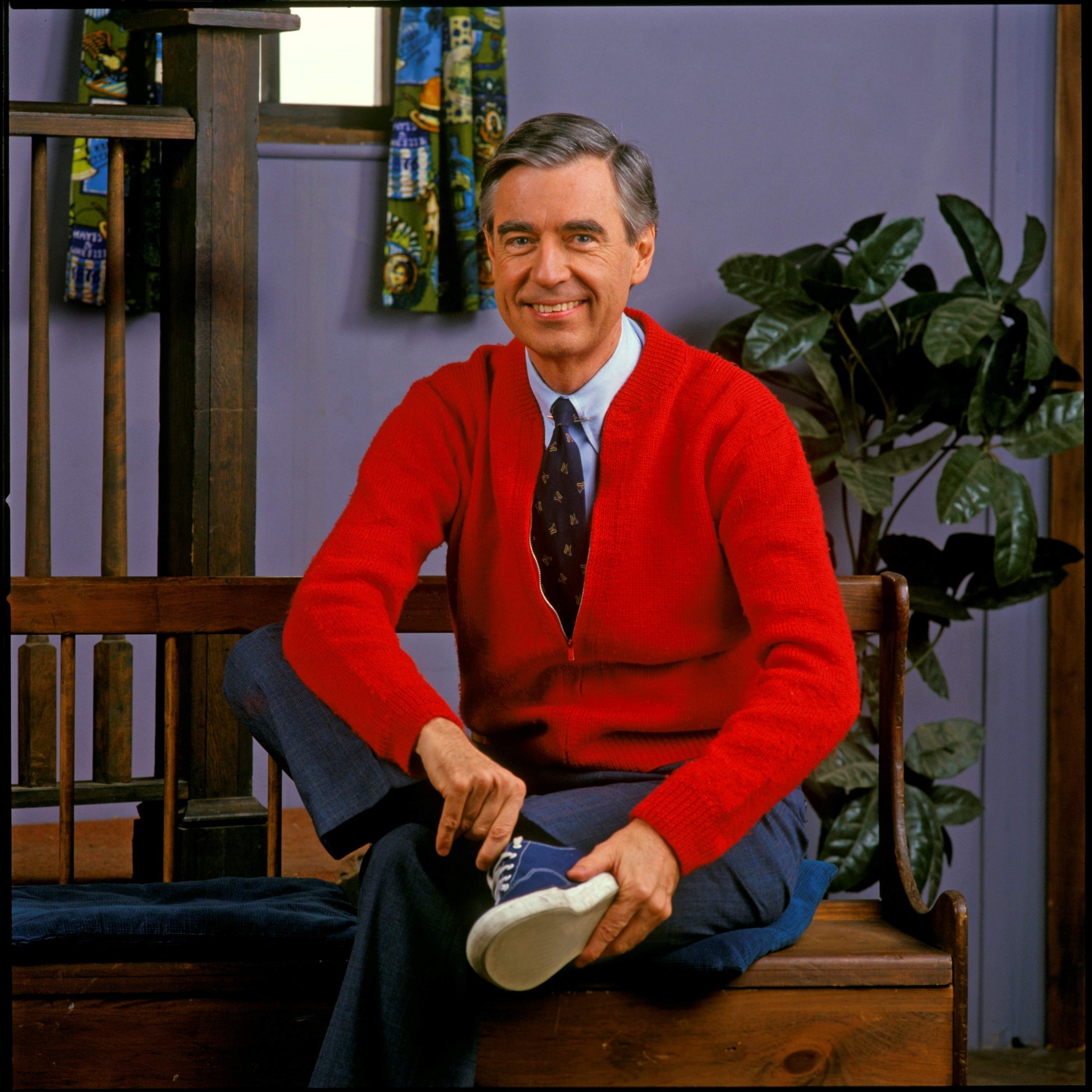 High Quality Mr. Rogers Blank Meme Template