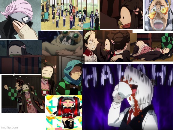 some of my anime screen shots + Draca | made w/ Imgflip meme maker