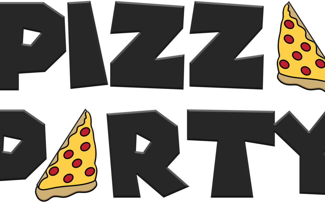 Pizza party Blank Meme Template