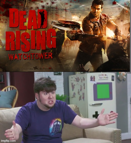 Dead Rising got a Movie | image tagged in jontron,dead rising | made w/ Imgflip meme maker