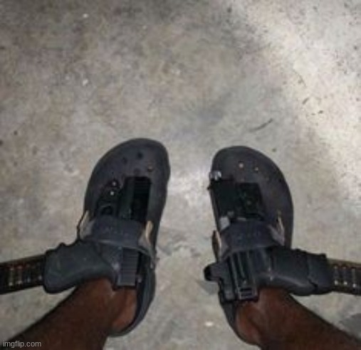 tactical gucci crocs | made w/ Imgflip meme maker