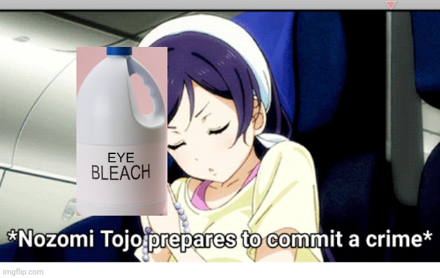 Yandere Nozomi | image tagged in yandere nozomi | made w/ Imgflip meme maker