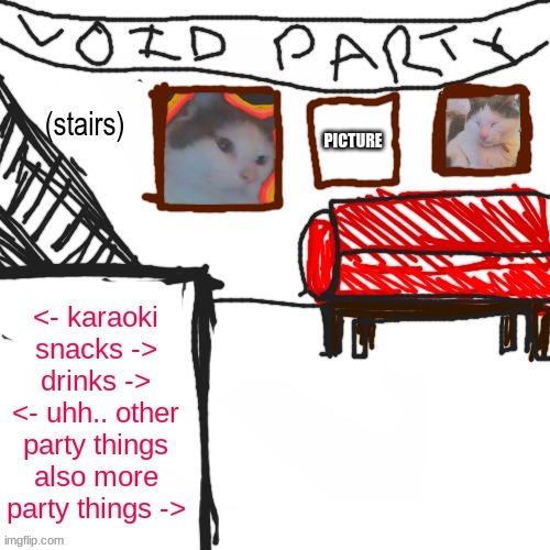 welcome! talk with the other party-goers in the chat! | PICTURE | made w/ Imgflip meme maker