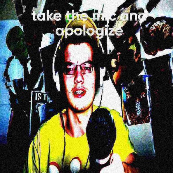 Take the mic and apologize Blank Meme Template