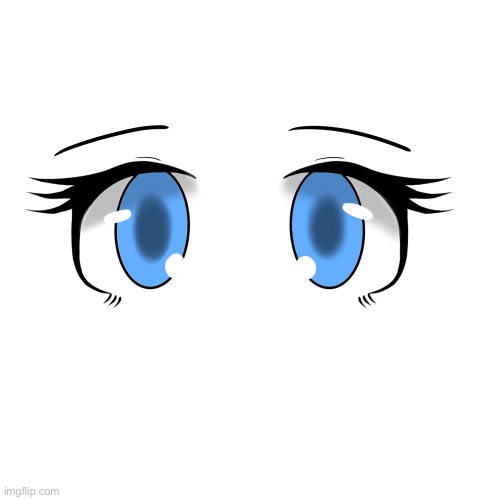 Decided to draw some eyes digitally because why not- I can actually draw them decently U-U | made w/ Imgflip meme maker