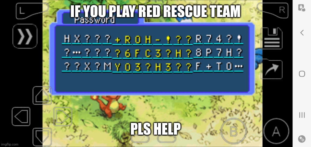 pls | IF YOU PLAY RED RESCUE TEAM; PLS HELP | made w/ Imgflip meme maker