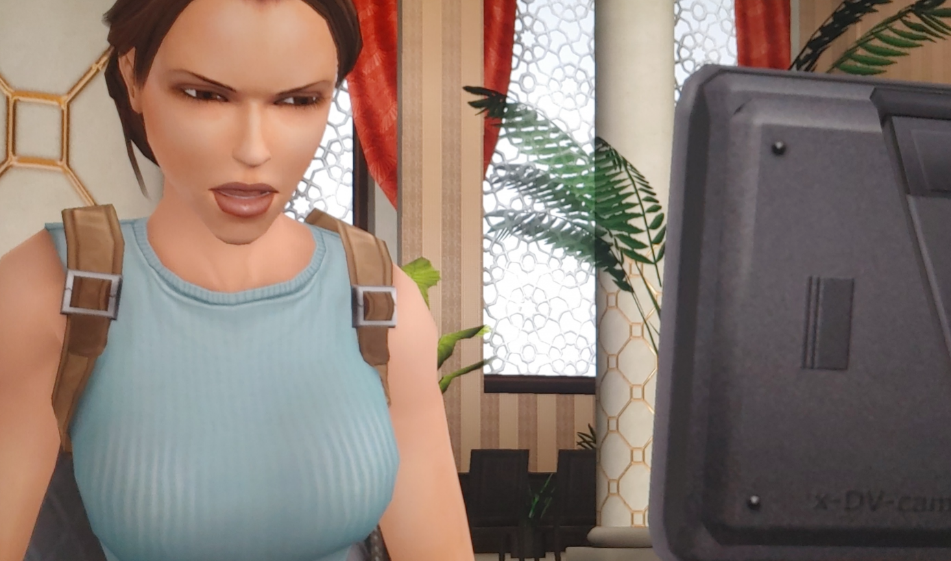 Lara NoHavingIt Croft Blank Meme Template