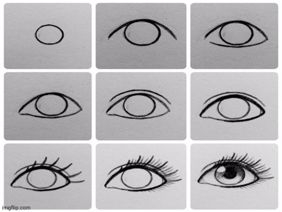 How i can draw eye!! | image tagged in art,memes,eyes | made w/ Imgflip meme maker