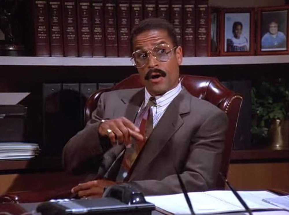 Jackie Childs, Seinfeld injury lawyer Blank Meme Template