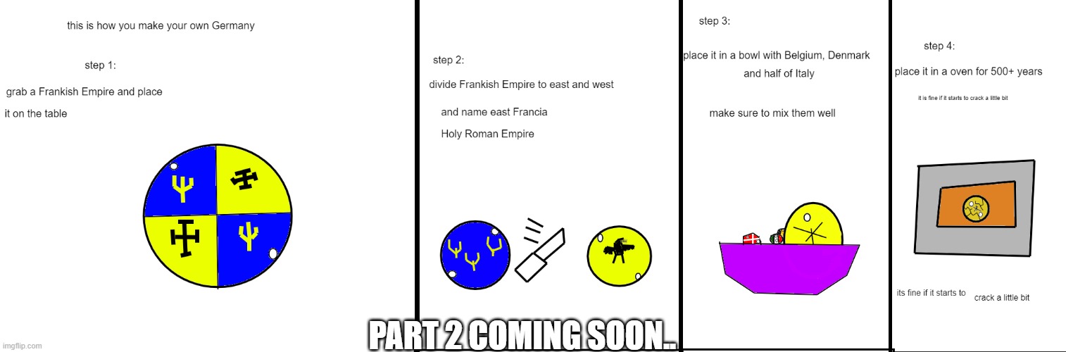 how to make a germany ball | PART 2 COMING SOON.. | image tagged in germany,countryballs | made w/ Imgflip meme maker