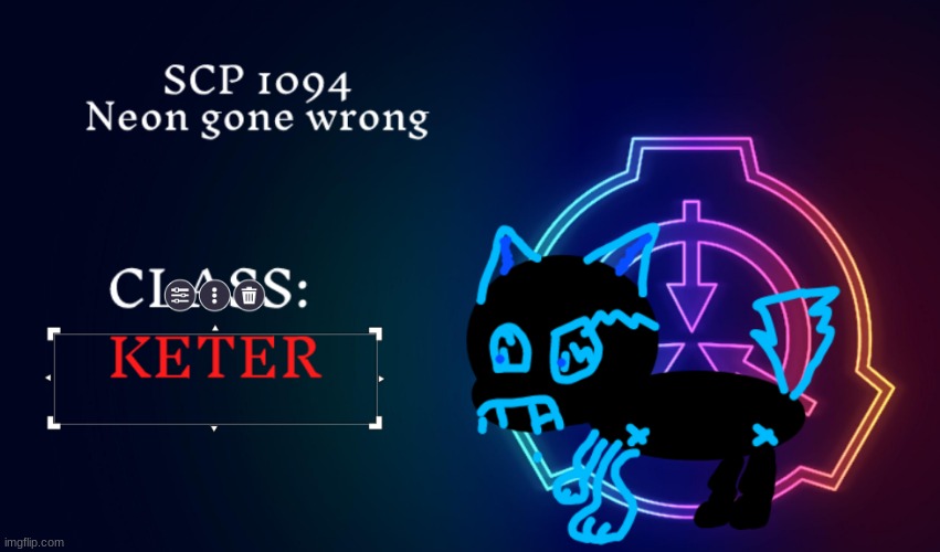 Christiantoaster as SCP | image tagged in scp | made w/ Imgflip meme maker