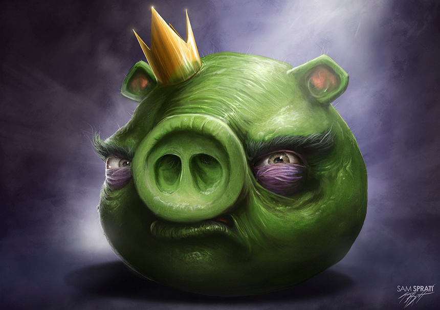 hyper-realistic-angry-bird-pig-blank-template-imgflip