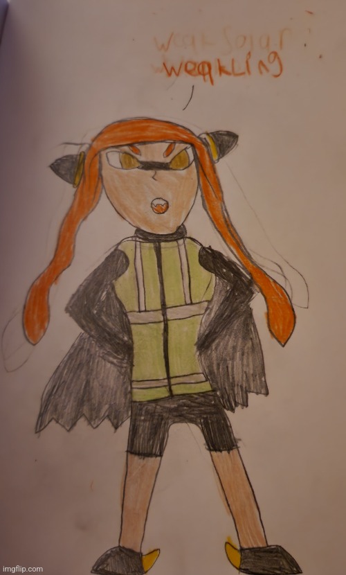 I drew Aqua | made w/ Imgflip meme maker