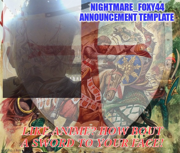High Quality Nightmare foxy44 Blank Meme Template