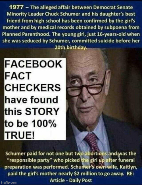 Chucky is a pig... | image tagged in dirty,chuck schumer,secrets | made w/ Imgflip meme maker