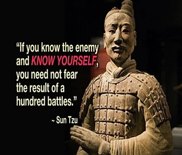 Sun Tzu if you know the enemy and know yourself Blank Meme Template