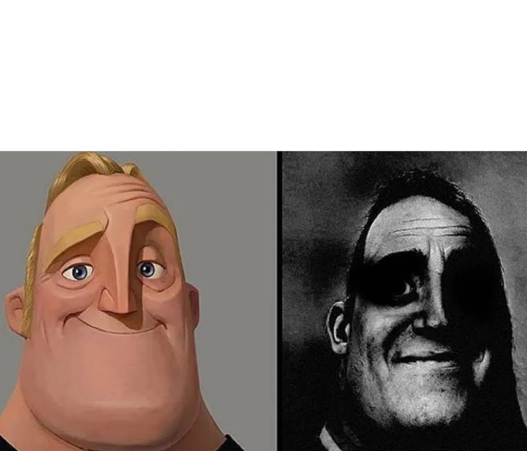 mr incredible staring Blank Template - Imgflip