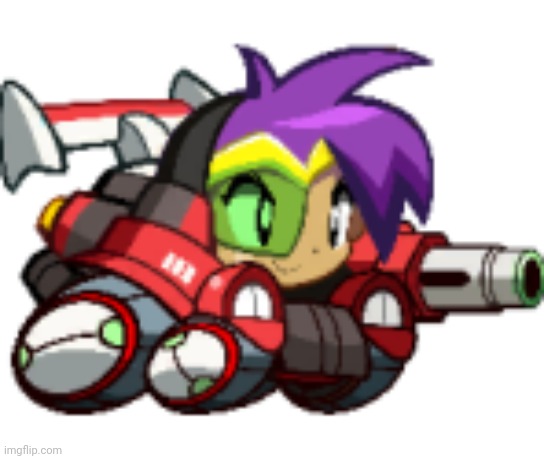 Shantae tank | image tagged in shantae tank | made w/ Imgflip meme maker
