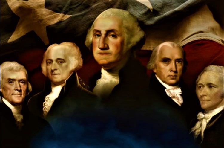 The founding fathers Blank Meme Template