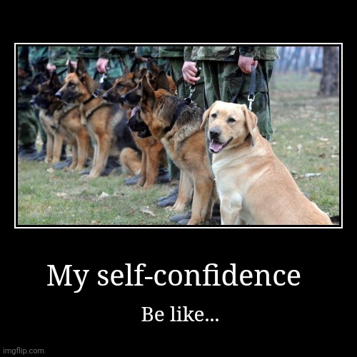 Self esteem | image tagged in funny,demotivationals,military humor,fat woman,nerds,funny memes | made w/ Imgflip demotivational maker