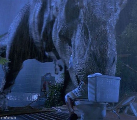 Jurassic Park T-Rex | image tagged in jurassic park t-rex | made w/ Imgflip meme maker