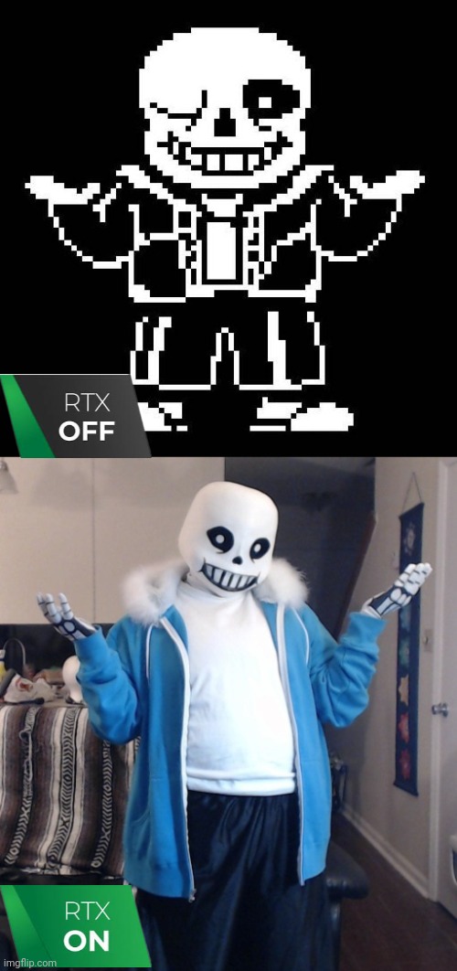 Found the bottom part in the cosplay stream | image tagged in sans undertale | made w/ Imgflip meme maker